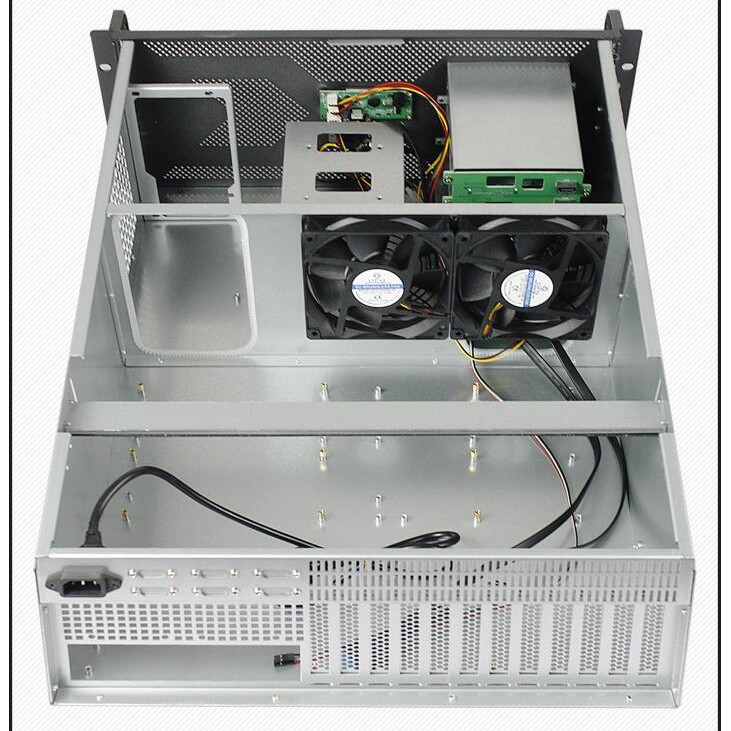 8 Gpu 4U Server Chassis - Chassis server hot-swap 4U con 8/12