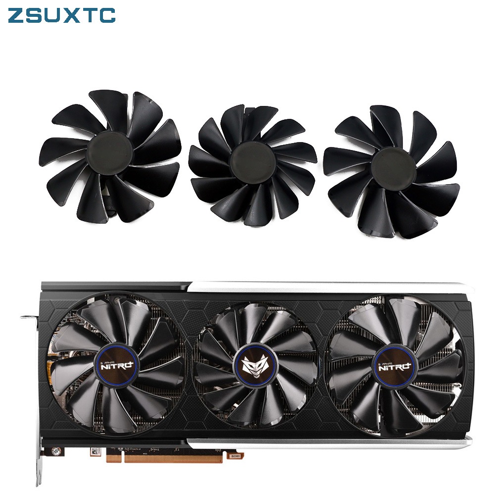 Rx 5700 Xt 8Gb Video Card - FD10015M12D FDC10H12D9-C 95mm 85mm RX5700 Ventola